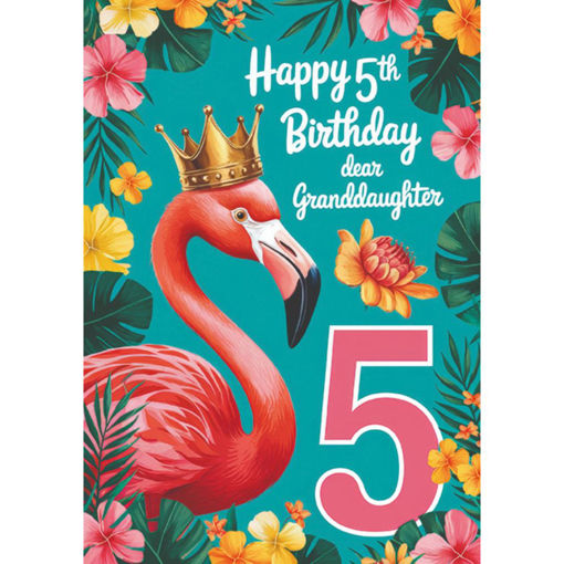 Picture of HAPPY 5TH BIRTHDAY GRANDDAUGHTER